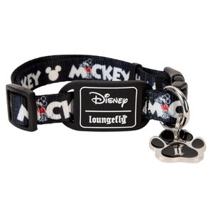 Loungefly Disney's Pets Mickey Mouse Small Black & White Animal Dog Puppy Collar